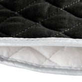 BLACK FLAME RETARDANT OVEN MITTS, LENGTH: 15 INCHES - Mabrook Hotel Supplies
